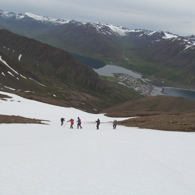 Ekki amalegt útsýni.