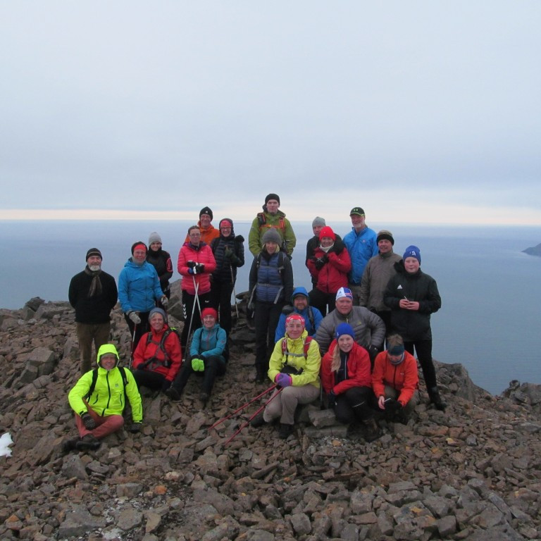 Föngulegur hópur á Múlakollu.