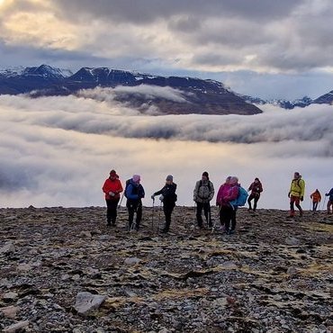 Á Kinnarfjalli í Öxnadal