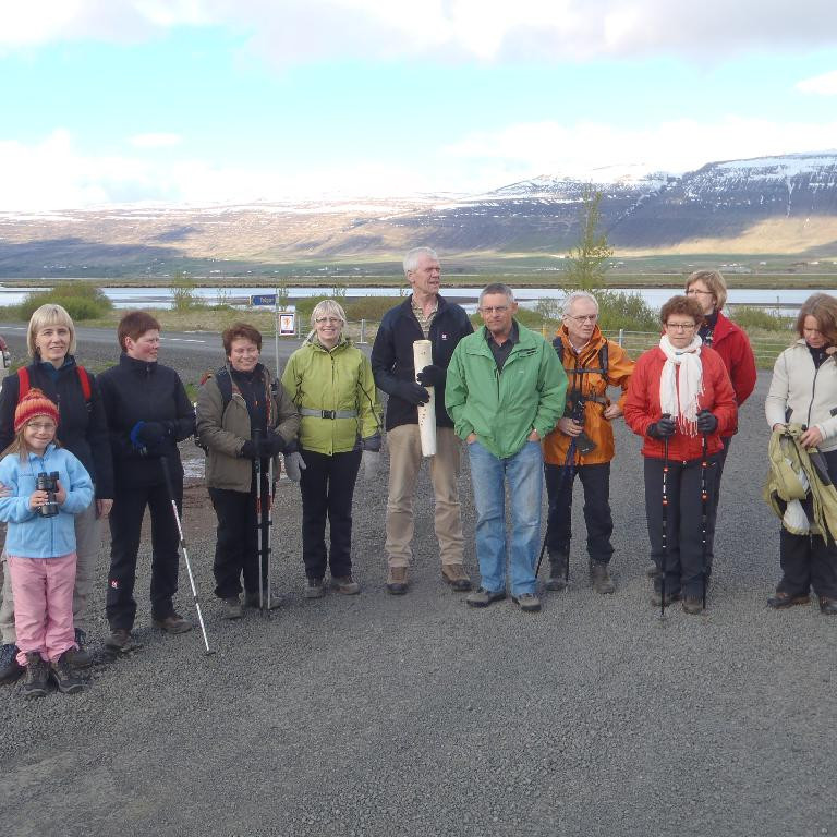 Tinna Huld, Sóley, Bryndís, Ásrún, Védís, Garðar, Páll, Hallgrímur, Bára, Jónína, Þórhalla