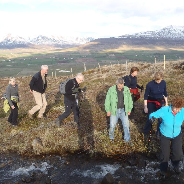 Stiklað yfir Bróká