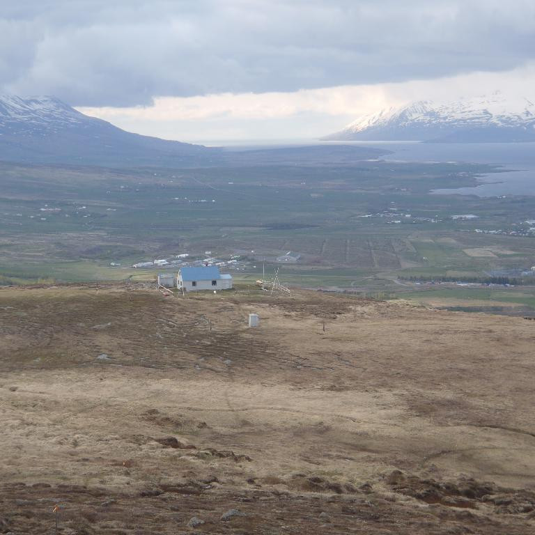 fálkafell séð út Eyjafjörð