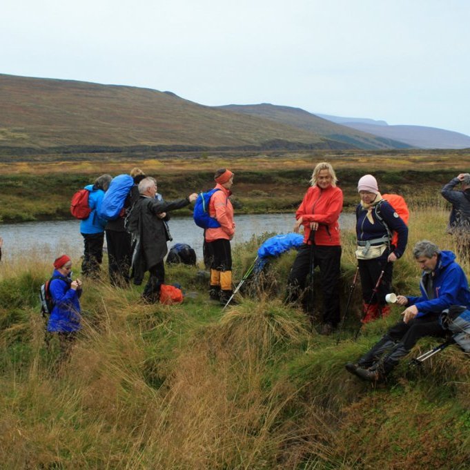 Á beitarhúsarústum Einarsstaðamanna í Geldinganesi
