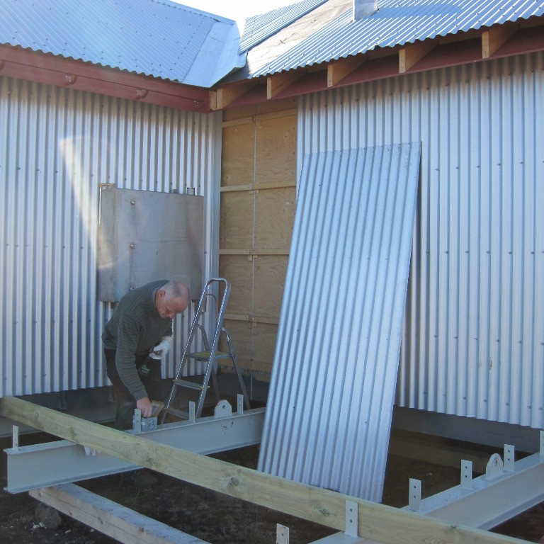 Þá er það frágangur á járni