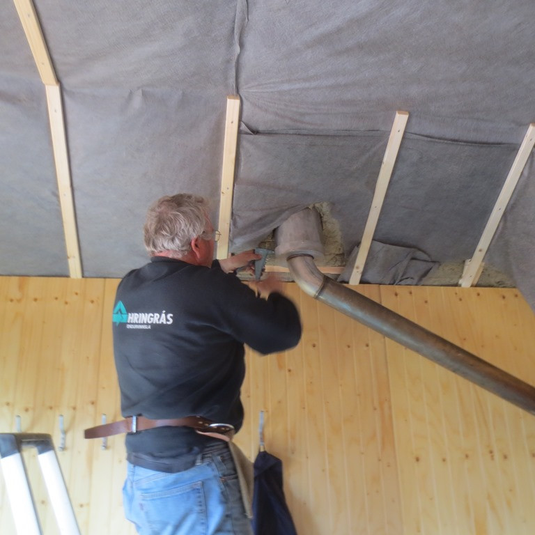 Frágangur í forstofu