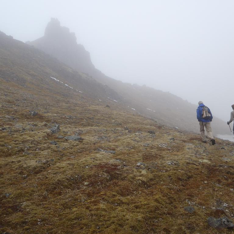 Í þoku við Einbúa