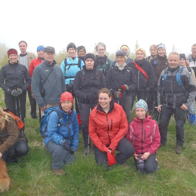 Hópurinn í ferðalok.