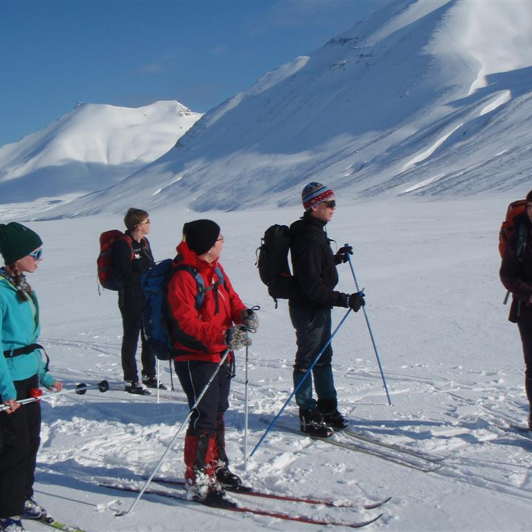 Skíðafærið var mjög gott