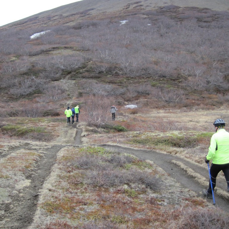 Þá er það vindbelgur hækkun um 230m
