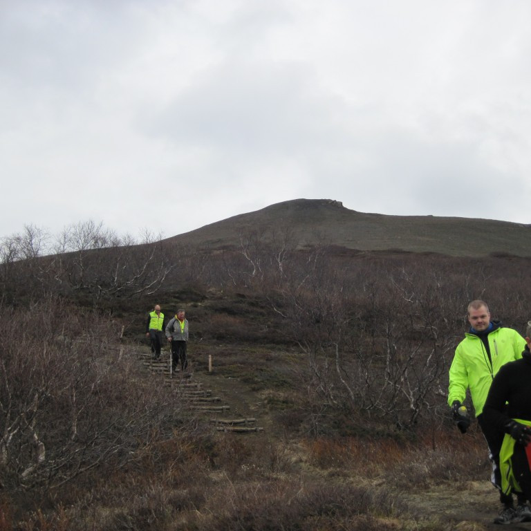 Flott gönguleið á Vindbelg
