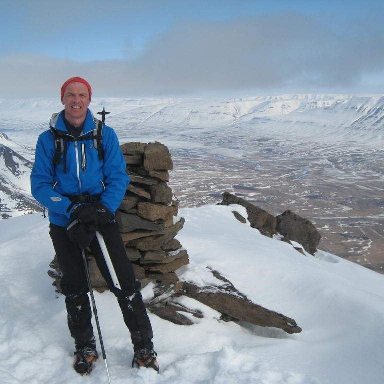 Viðar uppá toppi Hestsins