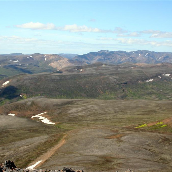 Laxárdalsfjöll ber við loft