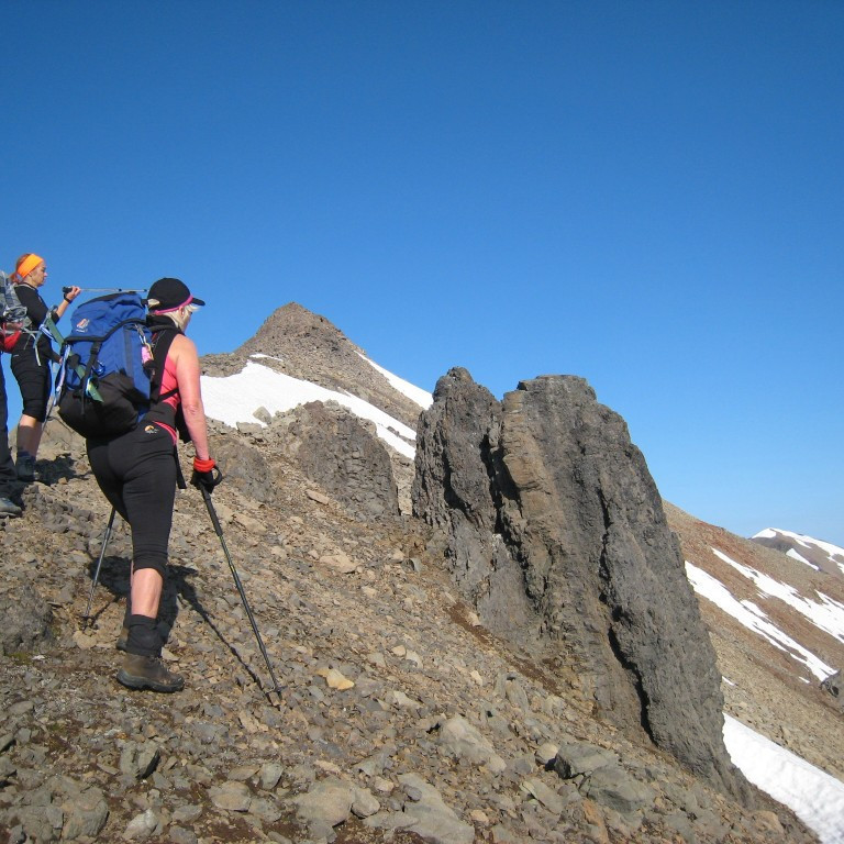 Á leið upp á Kerann