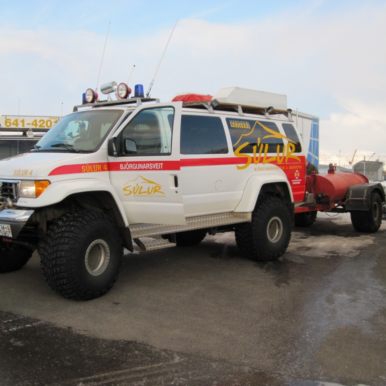 Allt klárt og dagsverkið framundan