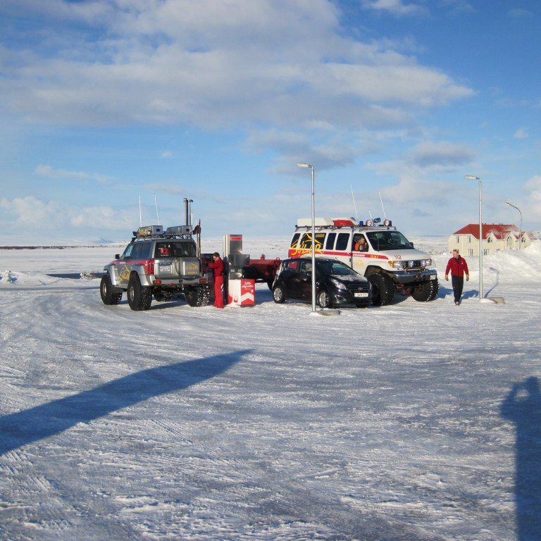 Tankað í Mývatnssveit