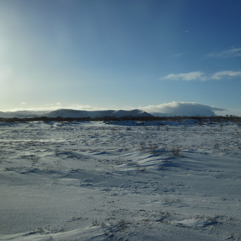 Lagðir af stað austur á fjöll og lengri leiðin um Möðrudal framundan