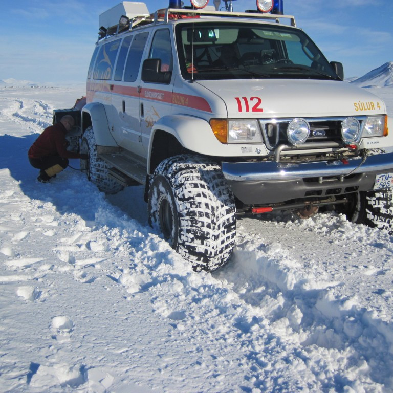 Bras byrjar og þá er að hleypa meira lofti úr dekkjum