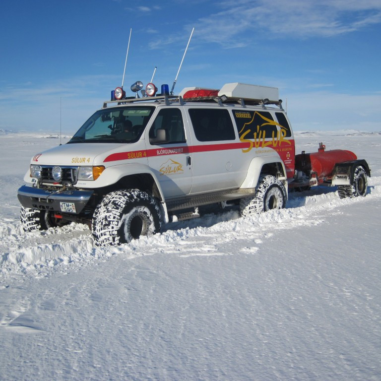 Öflugur bíll sem Súlur eiga