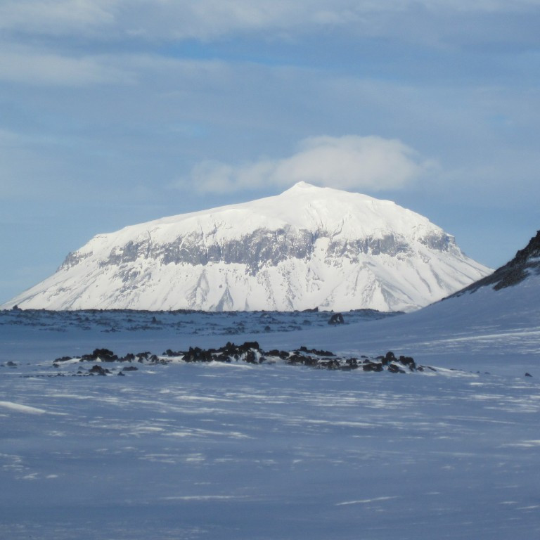 Herðubreið séð frá suðri þetta fjall er aldrei eins