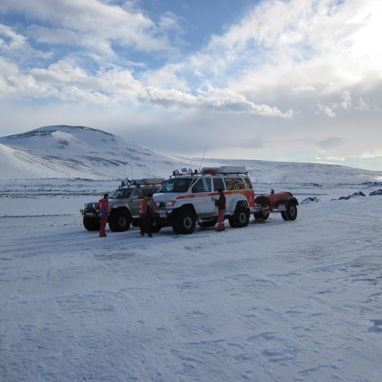Færið orðið betra og lofti bætt í dekk