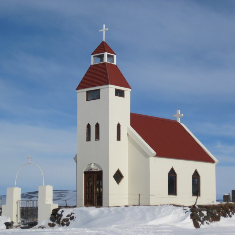 Kirkjan í Möðrudal glæsileg og vel við haldið