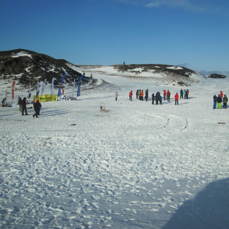 Hundasleðamót við Skútustaði