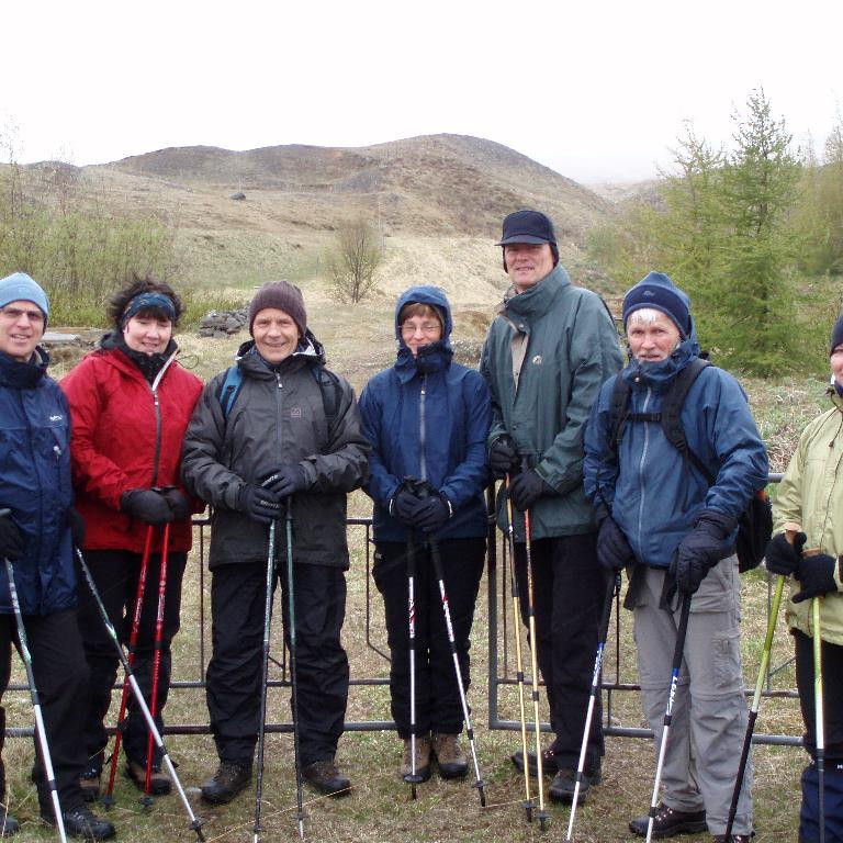 Gunnar, Ásta, Halldór, Kristín, Valur, Kári og Þórhalla