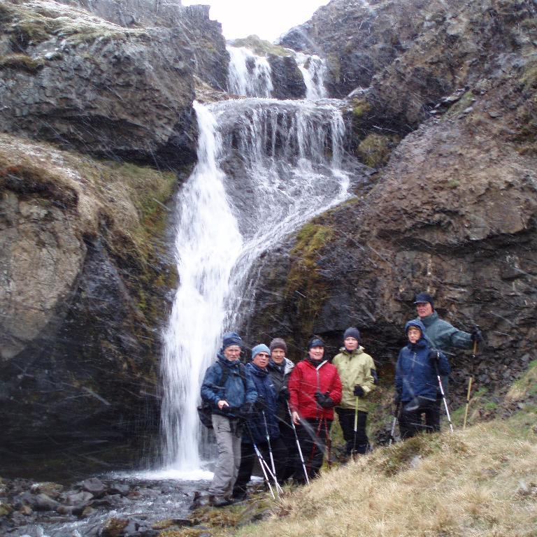 Foss í Hrappstaðaá