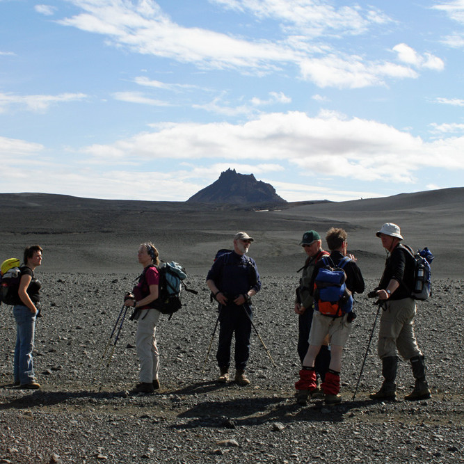 Nyrst í Dyngjufjalladal: Lokatindur.