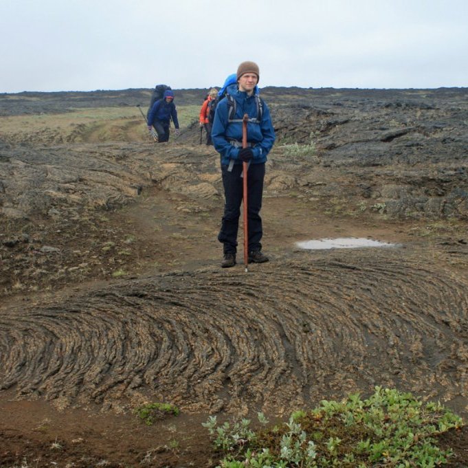 Falleg hraunreipi í Mótungu í Suðurárbotnum