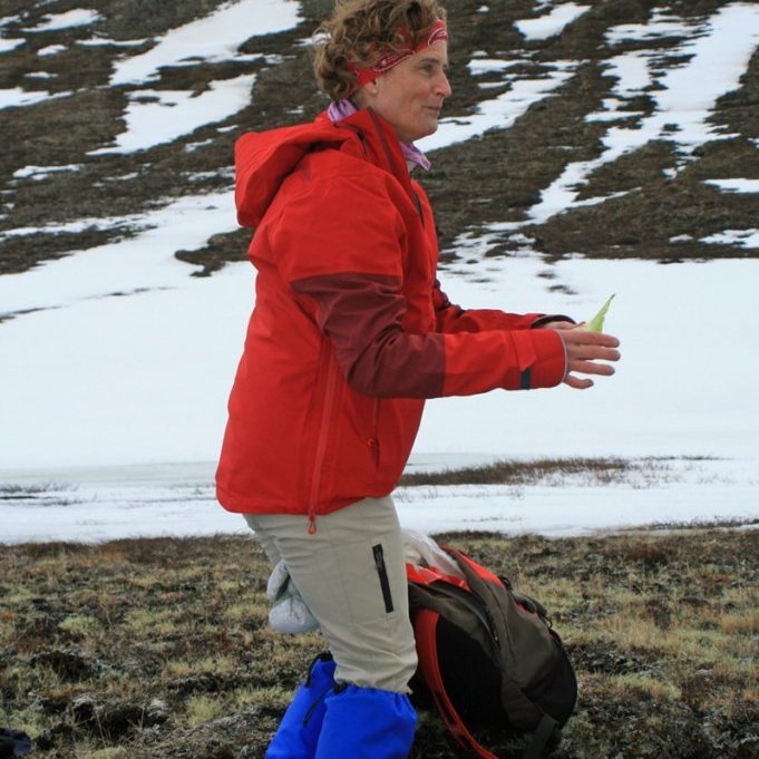 Anna Sofia Rappich í kaffistoppi