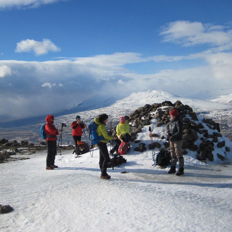 Komin að Skólavörðu