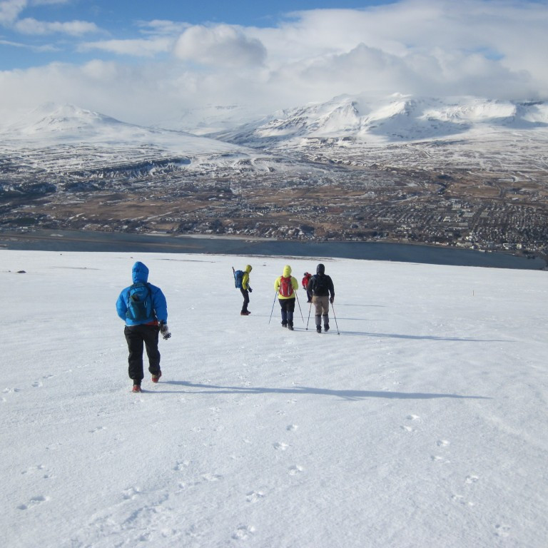 Þá er það niðurferð og mótvindur