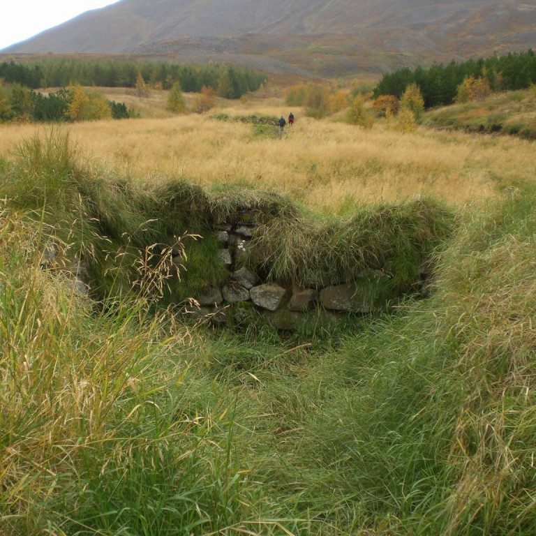 Bæjarrústirnar á Skuggabjörgum