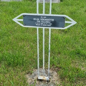 2. ferð: Leiði Helgu að Þóroddsstöðum