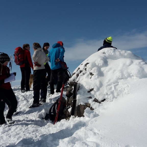 Hópurinn á Ytri - Súlum