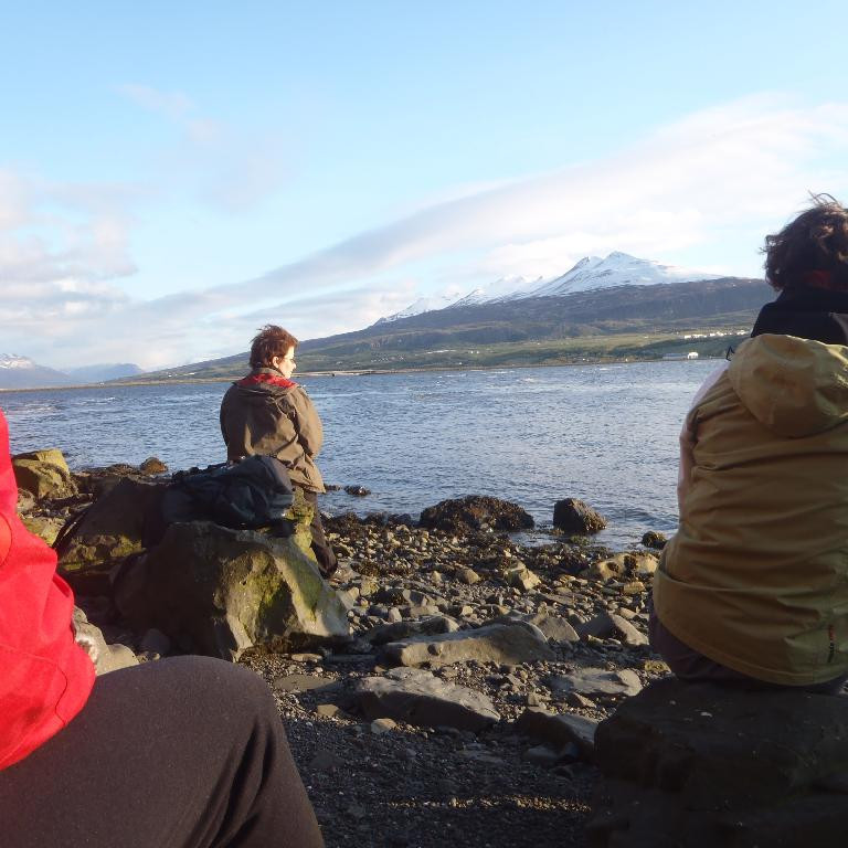 Frábær kvöldferð að ljúka