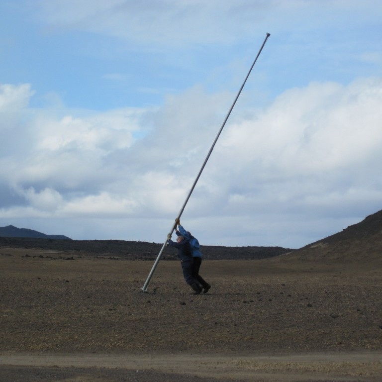 Flögguðum að morgni 17. júní