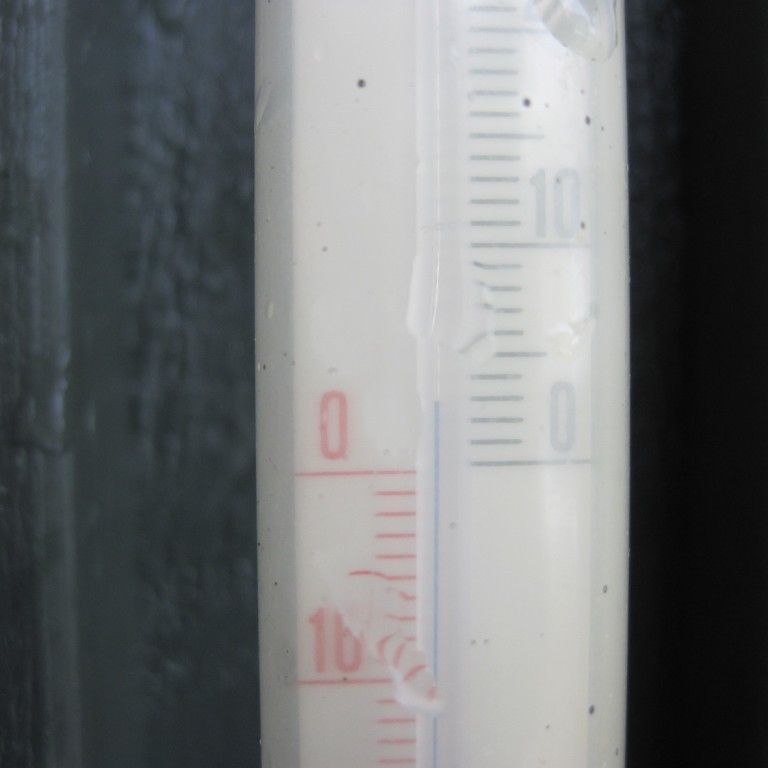 Mars og +3°C á laugardeginum