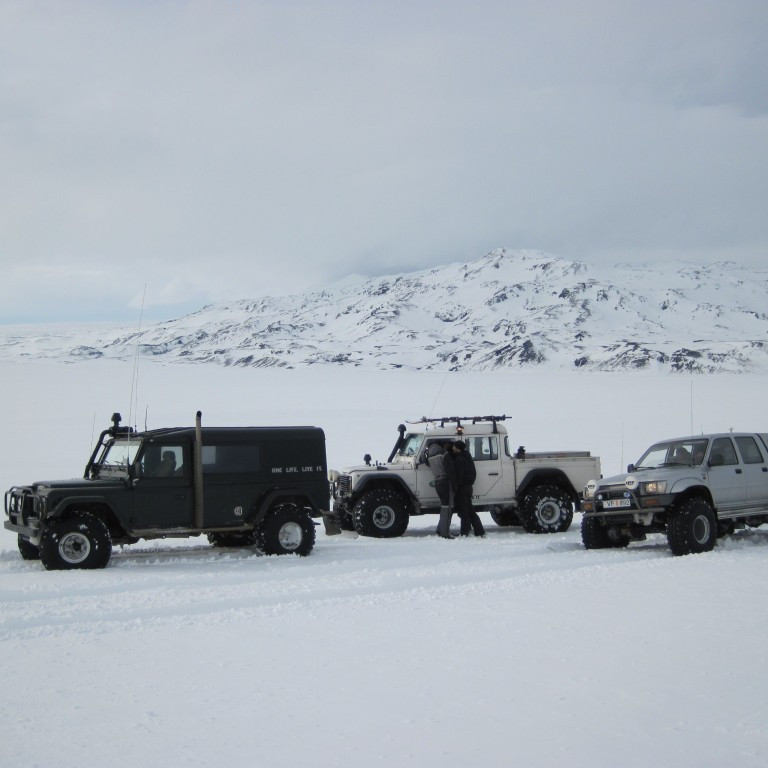 Tókum rúnnt niður að Vaðöldu þegar rofaði til áður en stormurinn skall á