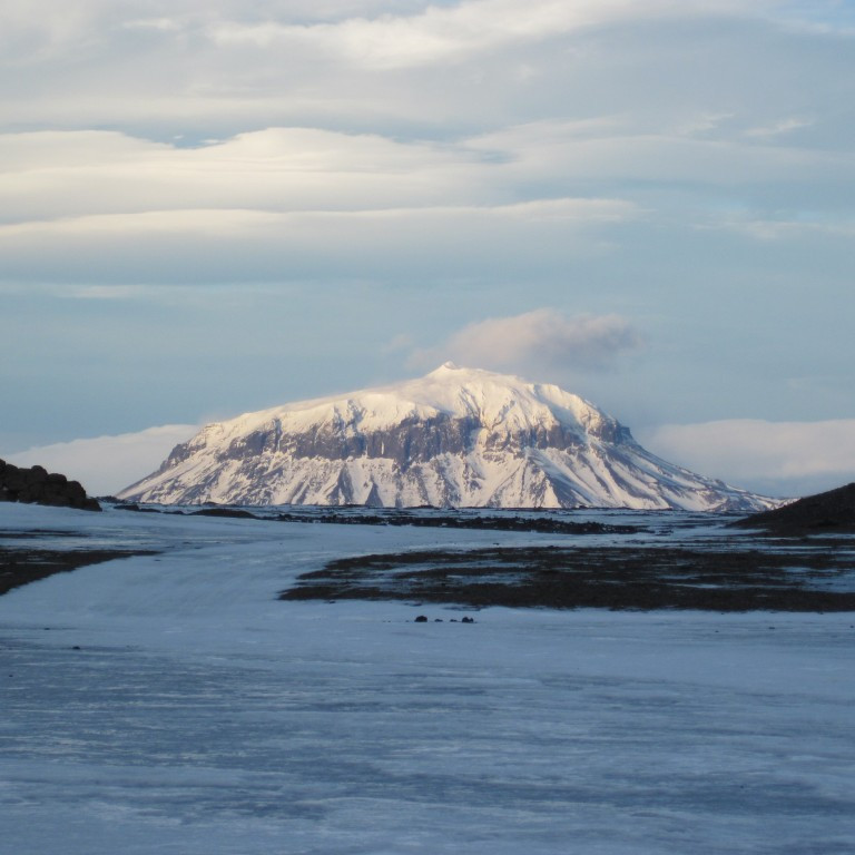 Glæsileg svona rétt fyrir lætin