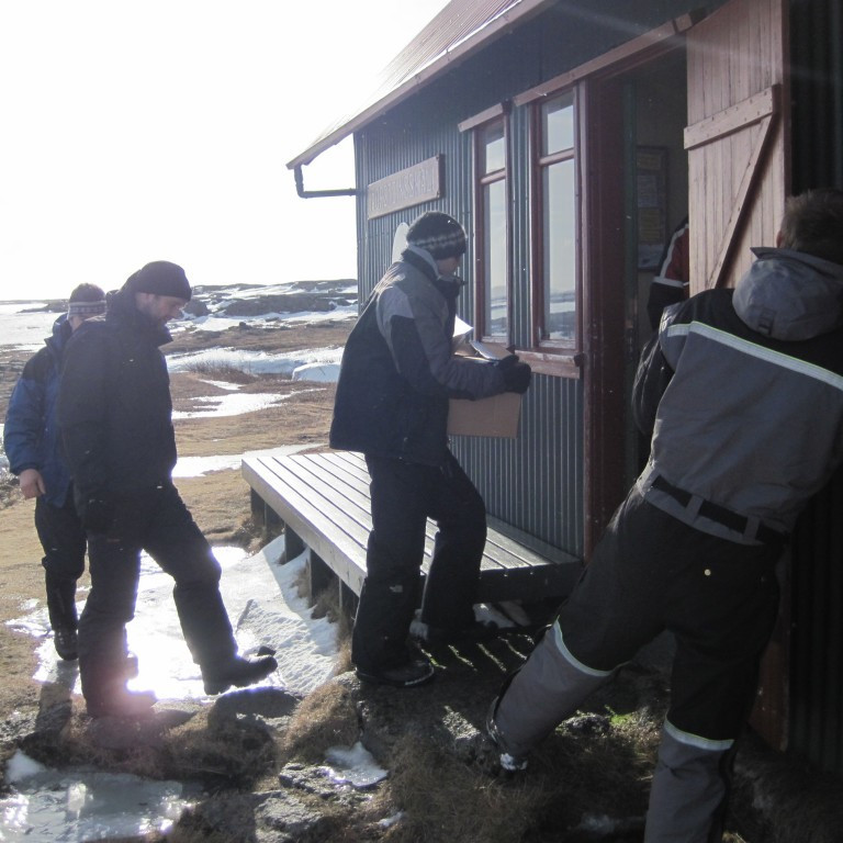 Kaffi í Þorsteinsskála