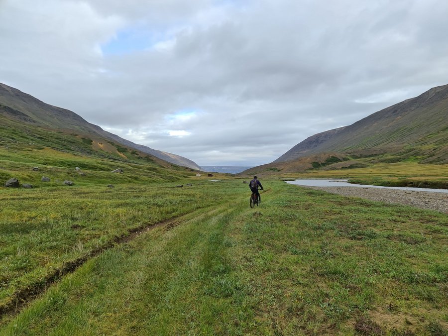 Rafhjólaferð 9. júlí: Timburvalladalur-Hjaltadalur