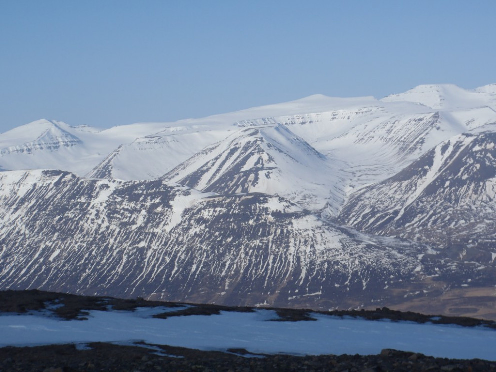 Minnum á ferð helgarinnar: Dýjafjallshnjúkur. 1445 m