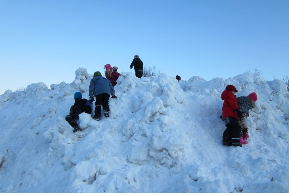 Barna- og fjölskylduferð: Á góðviðrisdegi í mars eða apríl