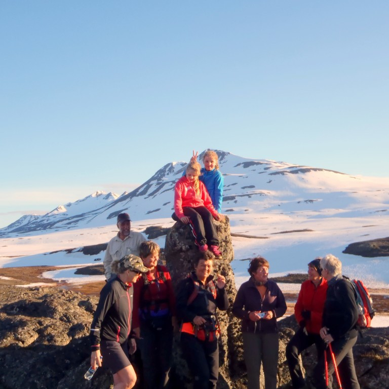 Gönguvika 2: Fálkafell - Steinmenn. 25. júlí