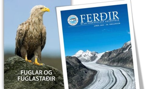 Árbók FÍ og tímaritið Ferðir 2025 komið í hús