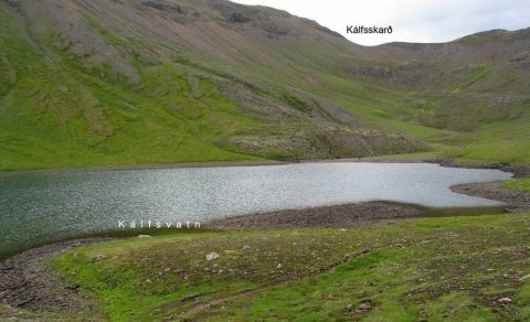 Næsta ferð 2. september: Kálfsvatn við Siglufjörð