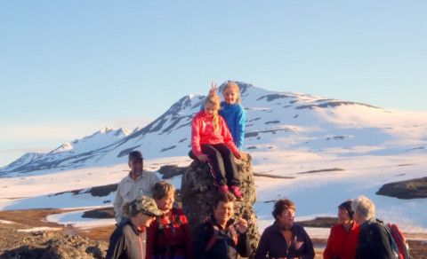 Gönguvika 2: Fálkafell - Steinmenn. 25. júlí